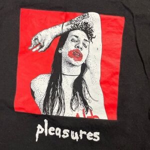 Marilyn Manson X PLEASURES Official T- Shirt Mens Size Large LUNCHBOX